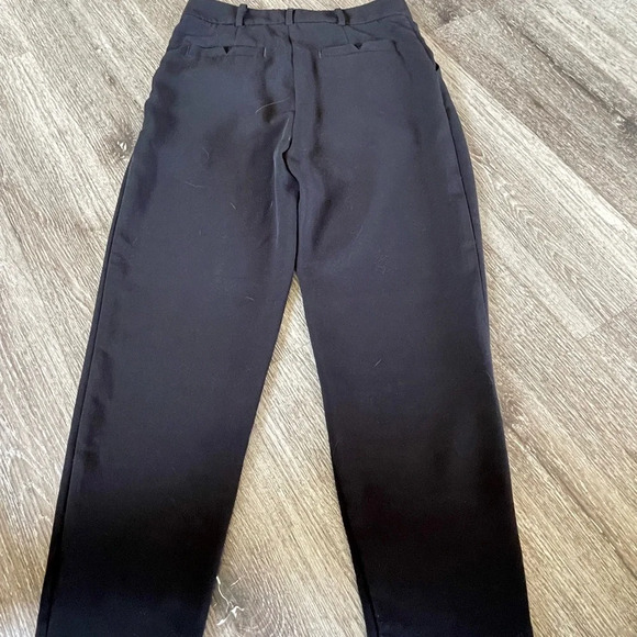 Anthropologie Black Dress Pants with Elastic Waistband - Picture 5 of 7